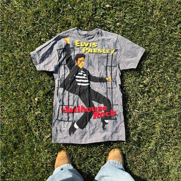 American Apparel Other - Y2K Elvis Presley Full Graphic Tee NWOT